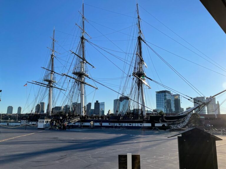 Boston Freedom Trail:15 El barco militar USS Constitution