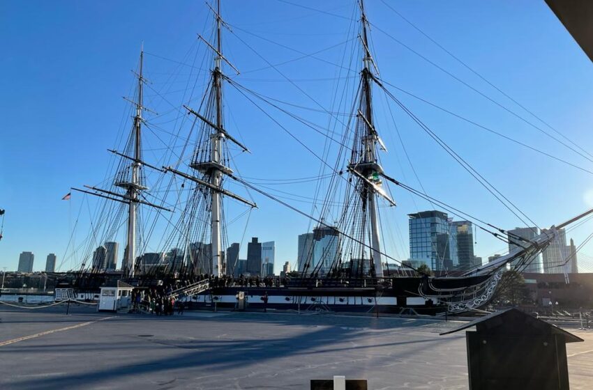 Boston Freedom Trail:15 El barco militar USS Constitution