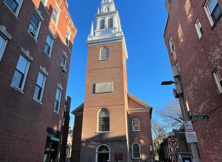 Boston Freedom Trail: 13 Old North Church