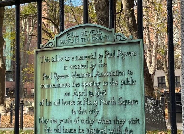 Boston Freedom Trail: 04 – Granary Burying Ground