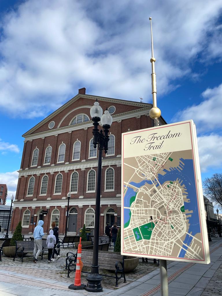 Boston Freedom Trail: 11 Faneuill Hall, conocido también como “La cuna de la Libertad”